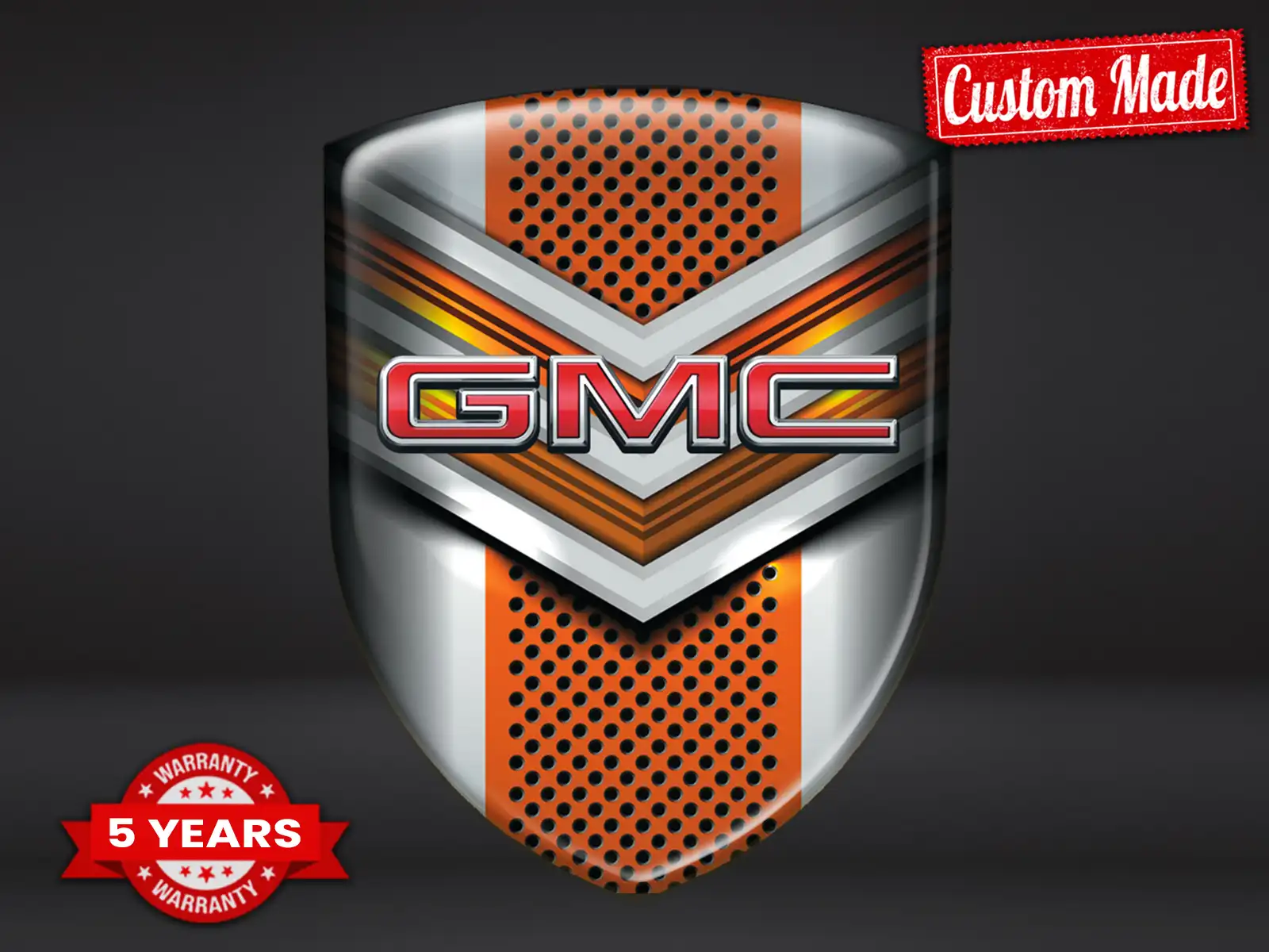 GMC Autoaufkleber Premium Stern Modern